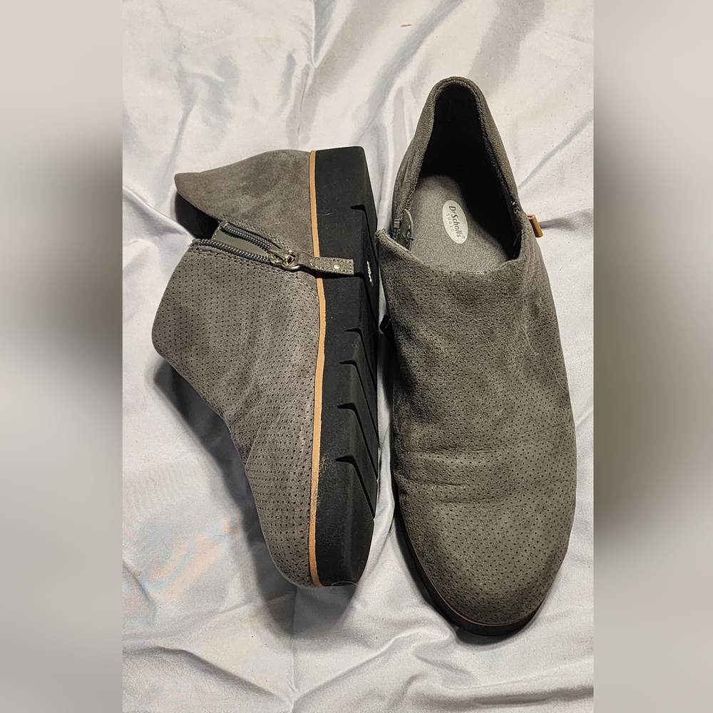 Dr. Scholl's Women's Gray Ankel Boots